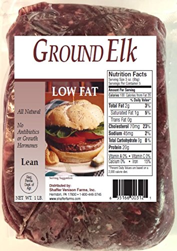 Ground Elk - 5 lbs