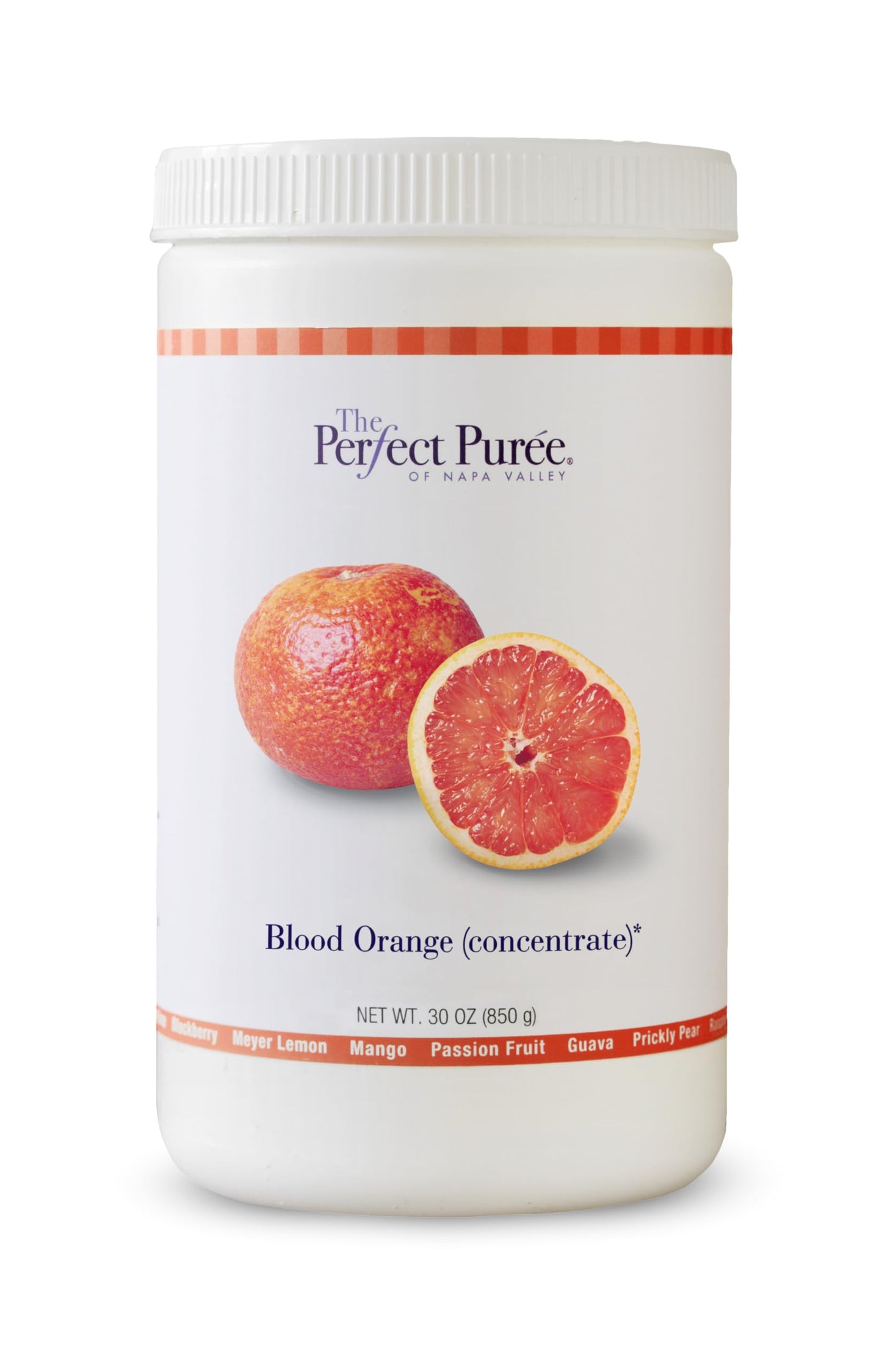 The Perfect Puree Blood Orange Concentrate, 30 Ounce - 6 per case.