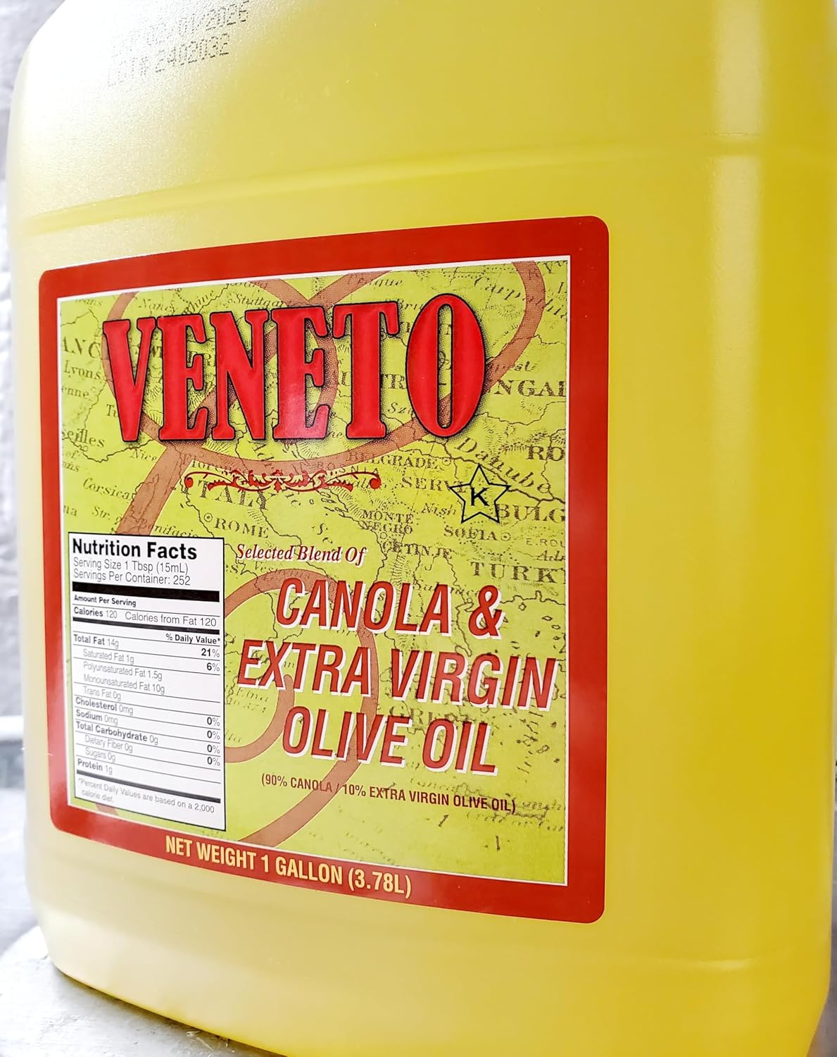 Canola and Extra Virgin Olive Oil - 90/10 Blend - Veneto