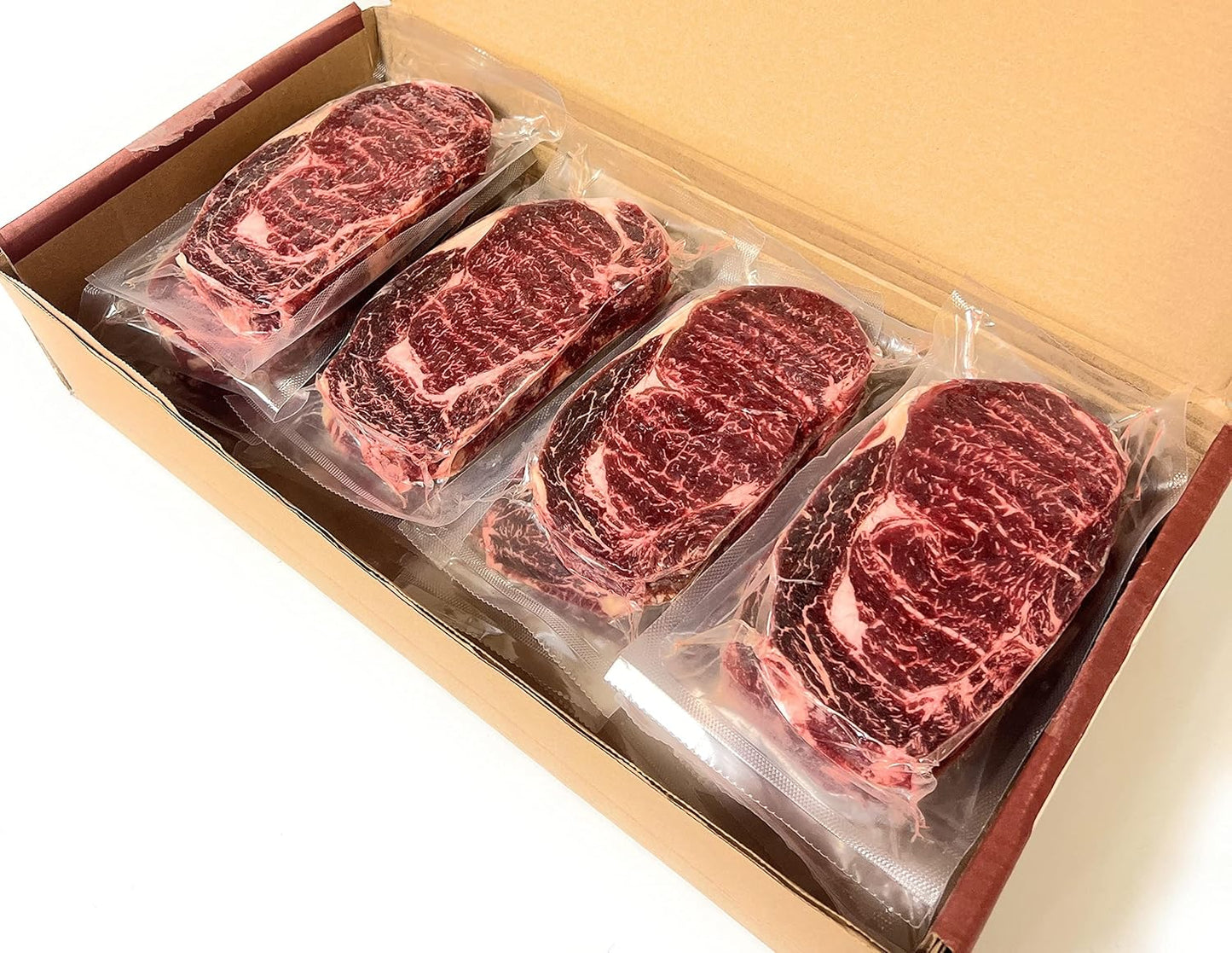 (14 pack) Individually packed Beef Ribeye Steak, 12 oz each