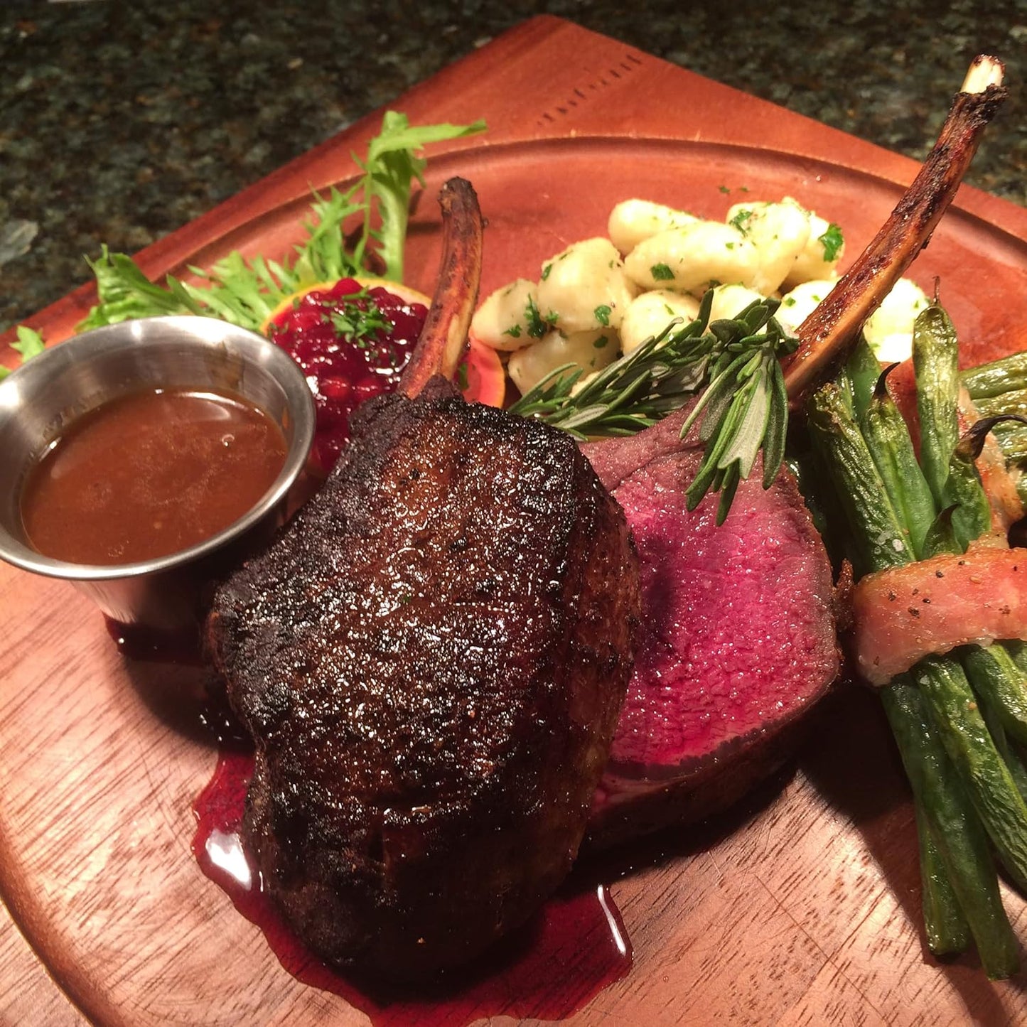 Venison French rack - 8 ribs - 1 piece -36 oz