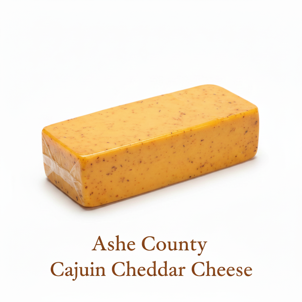 Ashe County Cajun Cheddar Cheese - 5.5b