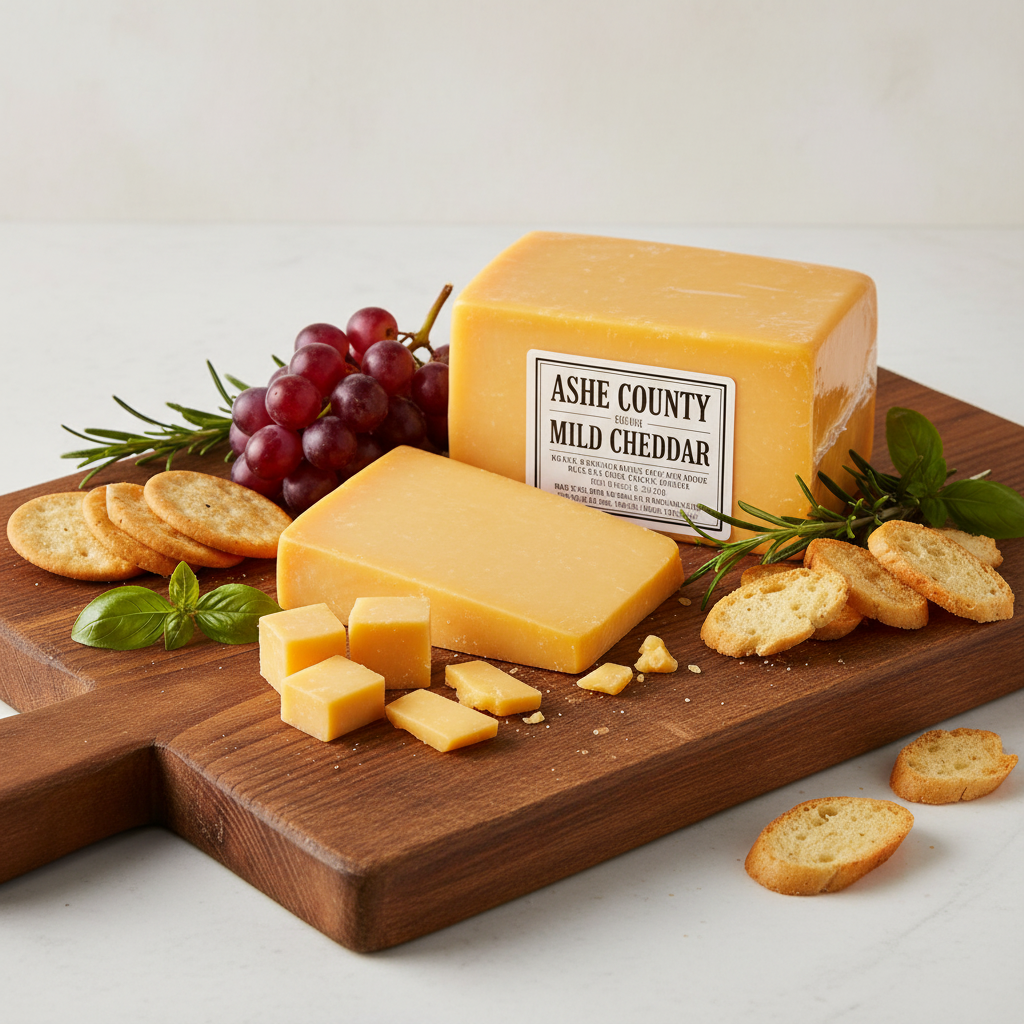 Ashe County Mild Cheddar Cheese - 5.5lb