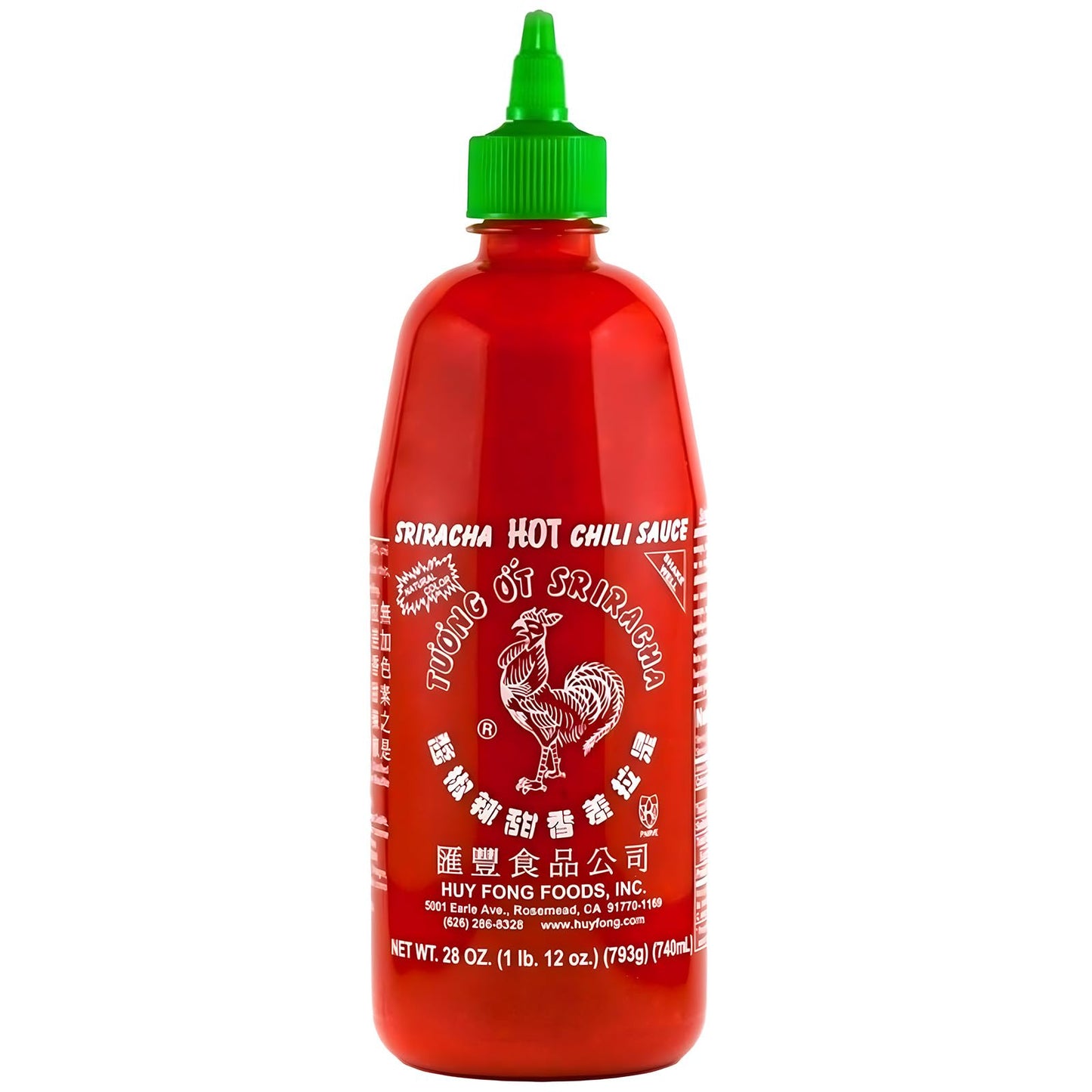 Sriracha Hot Chili Sauce 28 oz Bottle