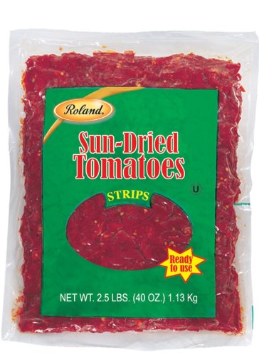 Sun-Dried Tomatoes, Strips, 2.5-Pound Bags (Pack of 2)