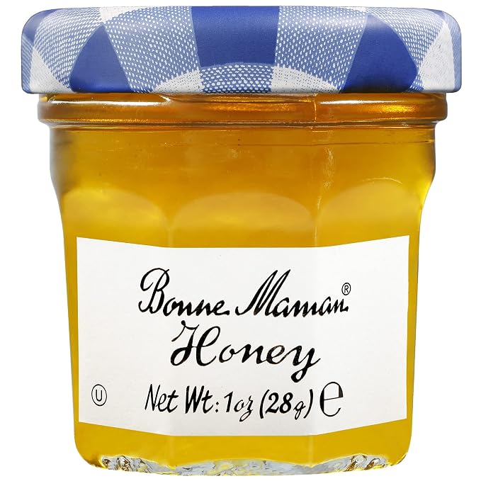 Bonne Maman Preserves Honey Mini Jars - 1 Ounce (Pack of 60)
