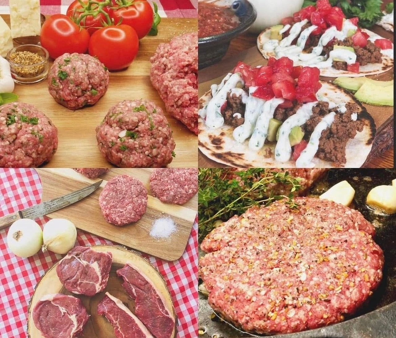 Double L Farms Grass Fed Ground Beef, 5 Pounds