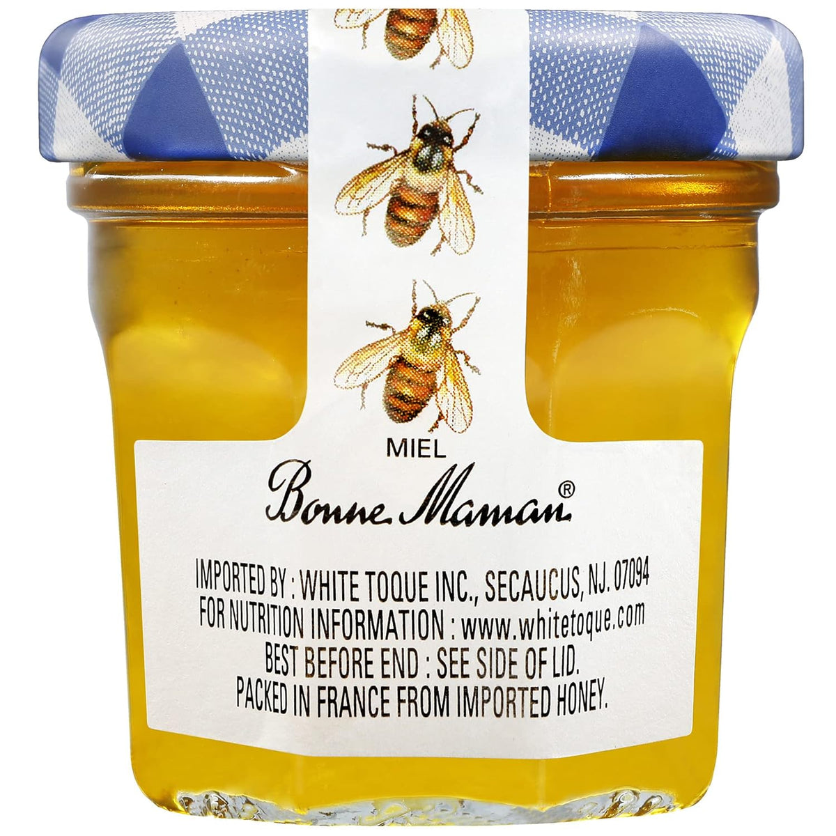 Bonne Maman Preserves Honey Mini Jars - 1 Ounce (Pack of 60)