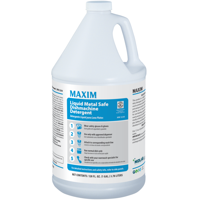 Liquid Dishmachine Detergent, 1 Count - 1 Gallon