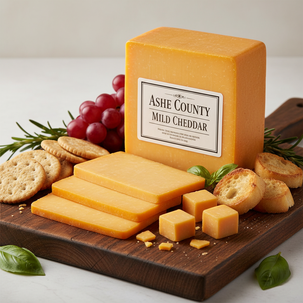 Ashe County Medium Cheddar Cheese - 5.5lb