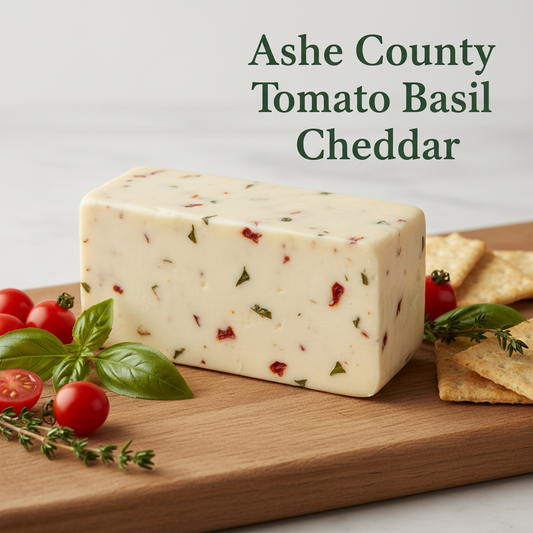 Ashe County Tomato Basil Cheddar - 5.5lb