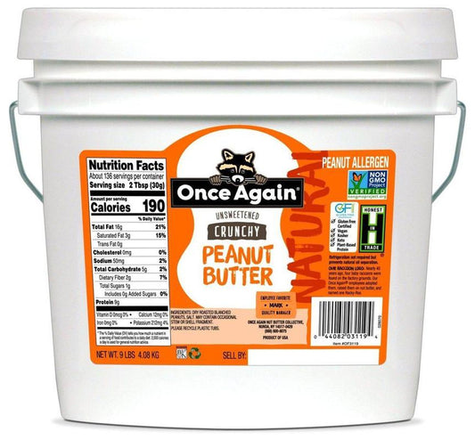 Once Again Crunchy Peanut Butter