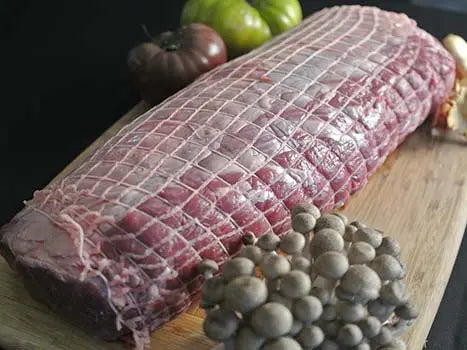 Whole Bison Ribeye Loin, Netted (12.5 lbs)