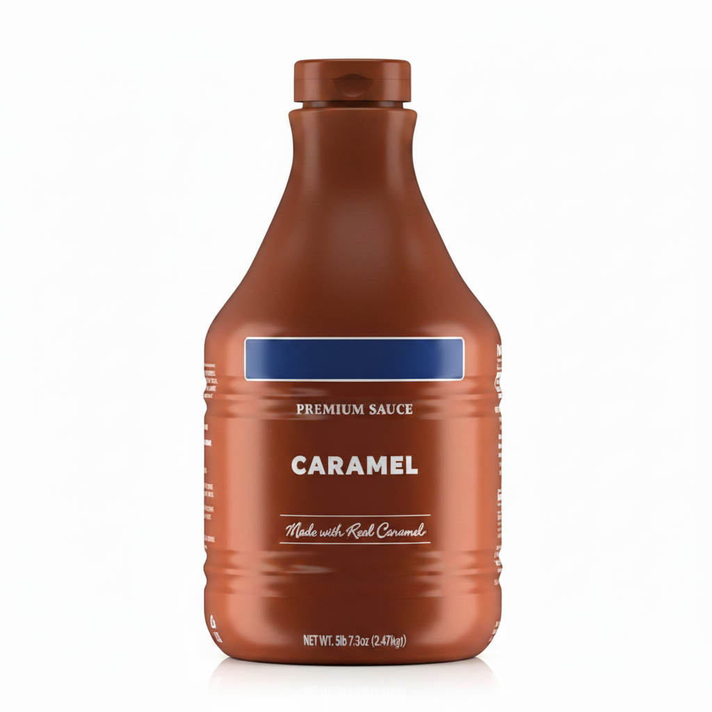 Ghirardelli Chocolate Company Caramel Sauce Pump Bottle, 87.3 oz, 1 - Count