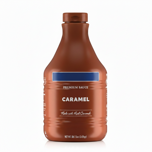 Ghirardelli Chocolate Company Caramel Sauce Pump Bottle, 87.3 oz, 1 - Count