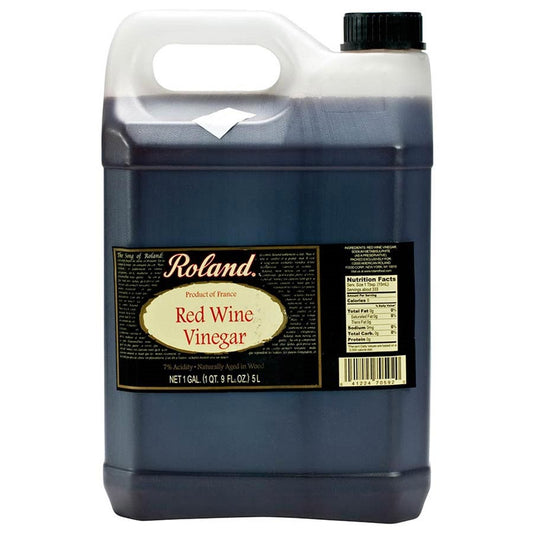 Roland French Aged Red Wine Vinegar, 5 Liter Plastic Jug (Pack of 2)